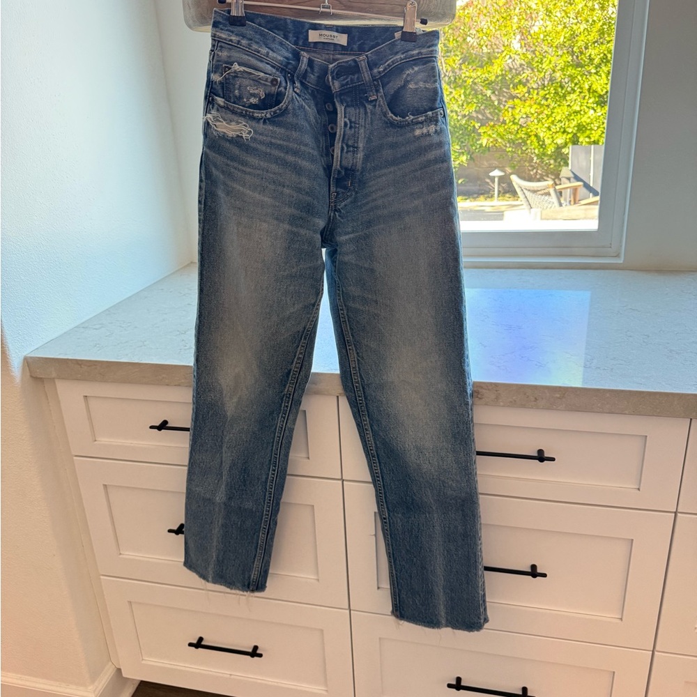 Moussy Vintage Ashley Wide Straight Jeans